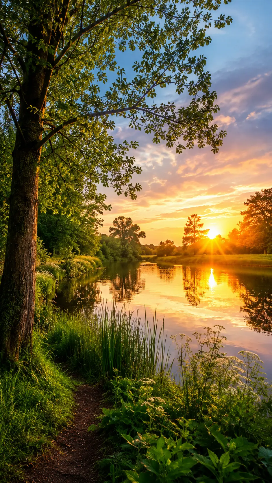 Calm Sunset Wallpaper