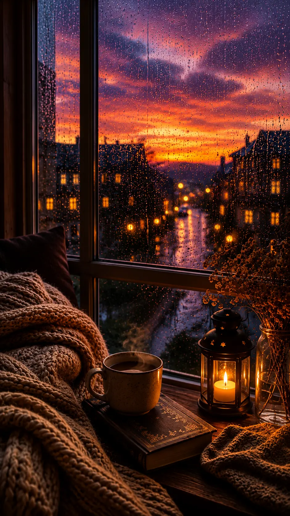 Rainy Evening Calm Wallpaper