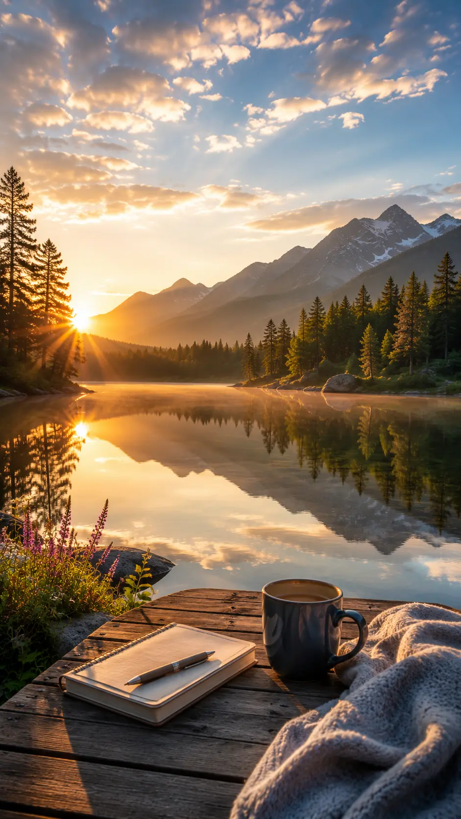 Relax and Recharge Wallpaper