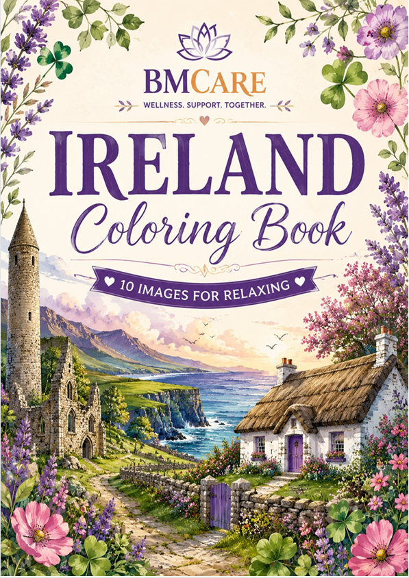 Ireland Coloring Book cover