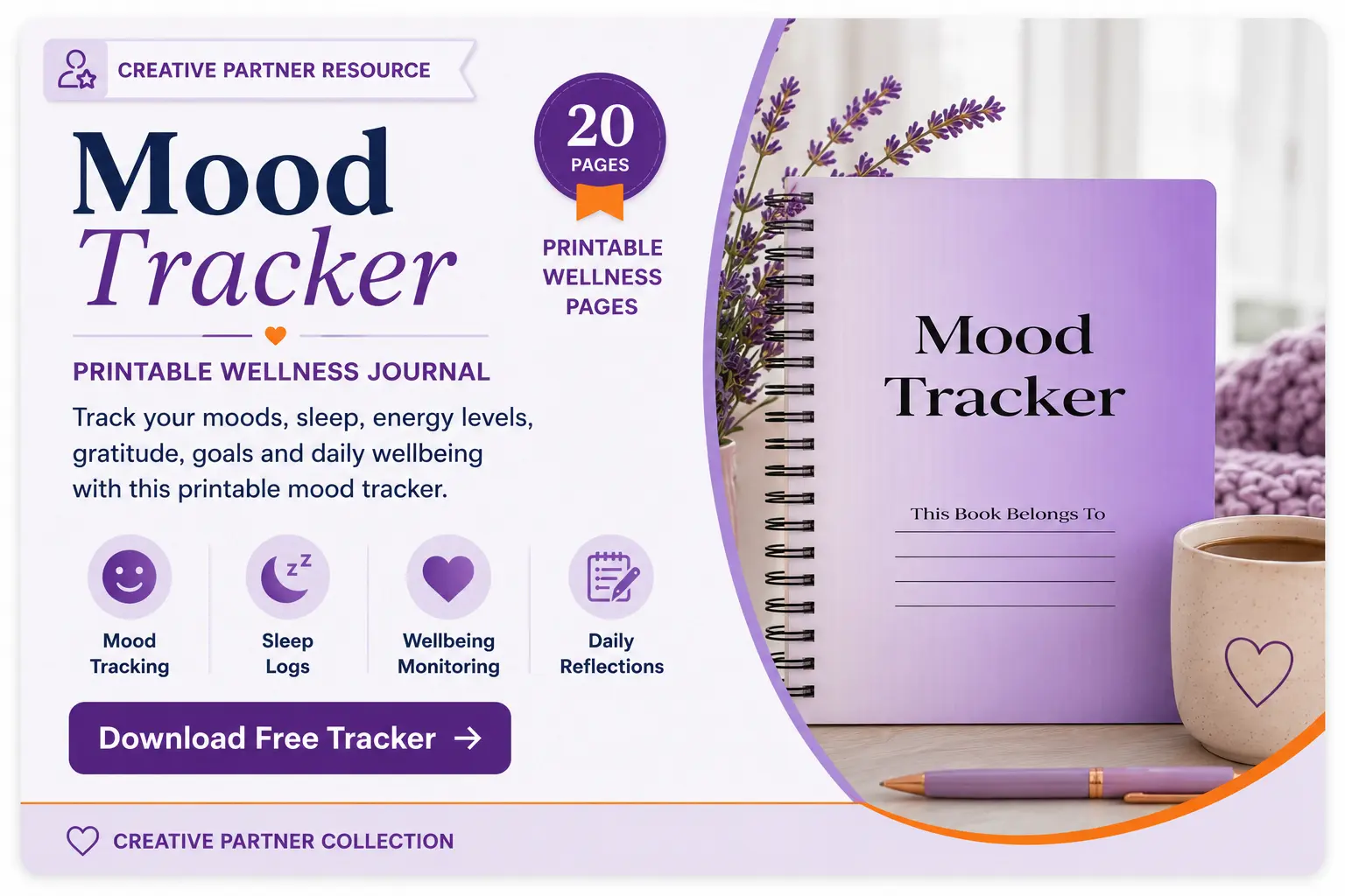 Printable Mood Tracker
